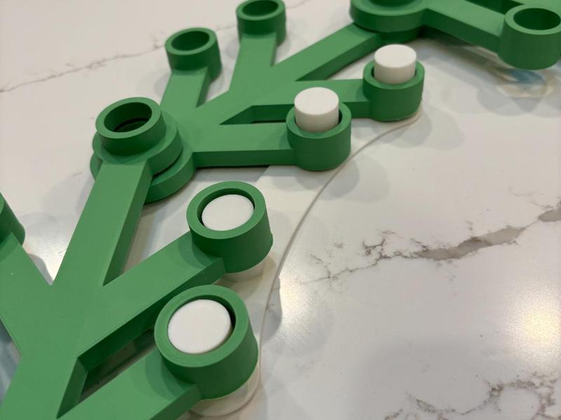 Simple Large Brick Wreath Alignment Jig 