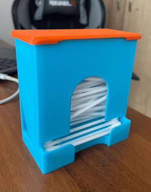 Compact Qtip Dispenser