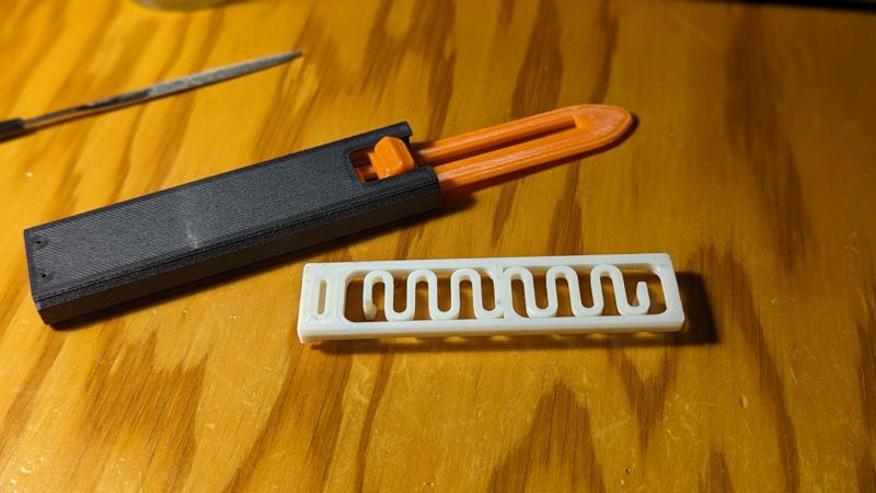 OTF Fidget Knife mk II + CAD