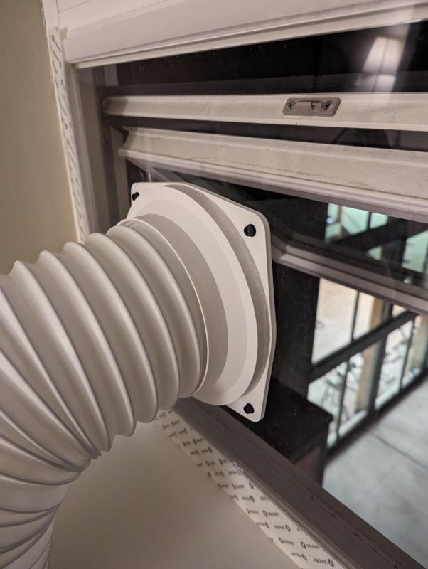 5.9" Portable AC Duct Quick Disconnect