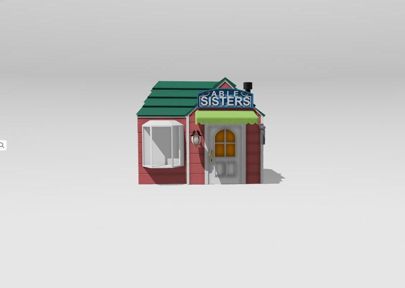 动物森友会 服装店Animal Crossing clothing store