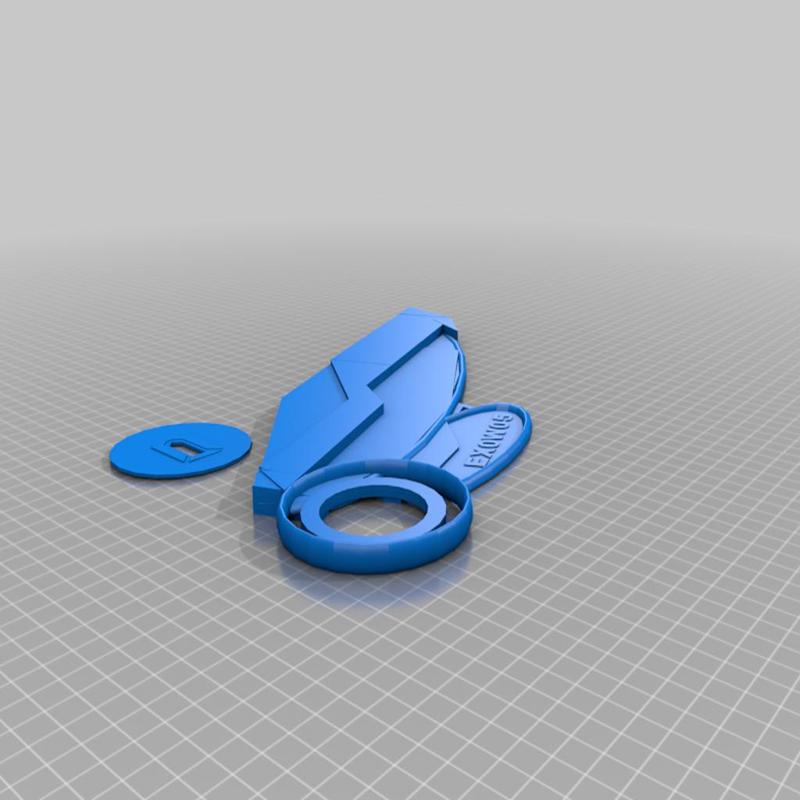 Protogen back head left top