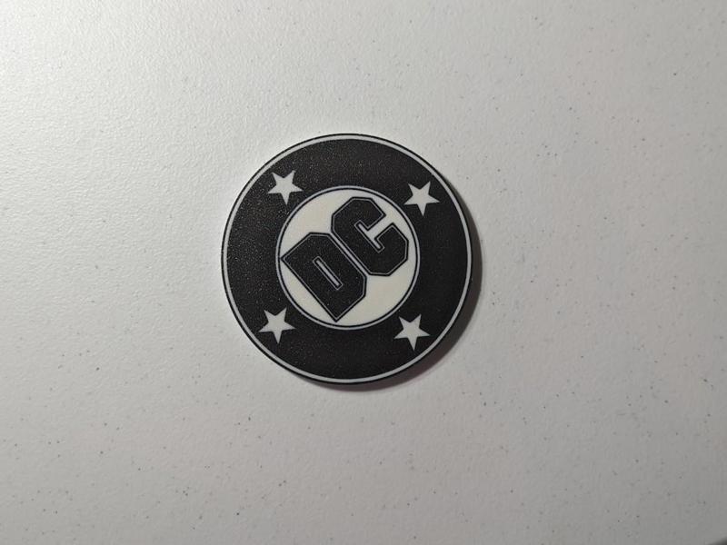 DC Comics Bullet Logo Coaster