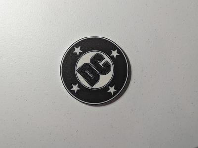 DC Comics Bullet Logo Coaster