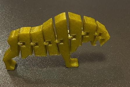 Articulated Sabre Tooth Tiger