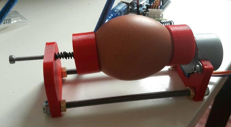 Easter egg painter helping hand