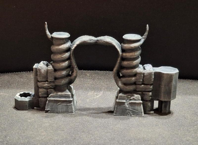 Serpent Archway for Dungeon Sticks