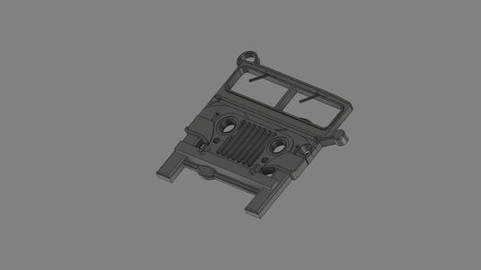 Keychain  Jeep M38A1