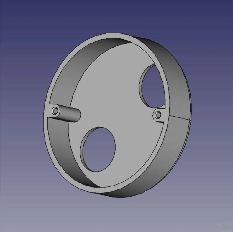 Electrical wallmounted box