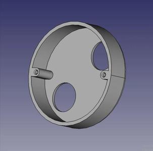 Electrical wallmounted box