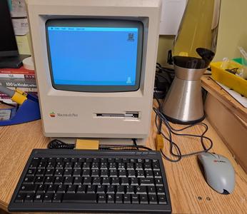 Classic Compact 68k Macintosh CRT Active Screen Area Template