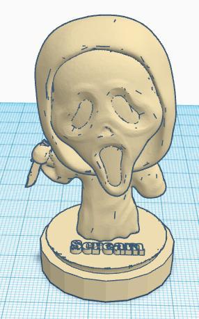 Figurita de Scream