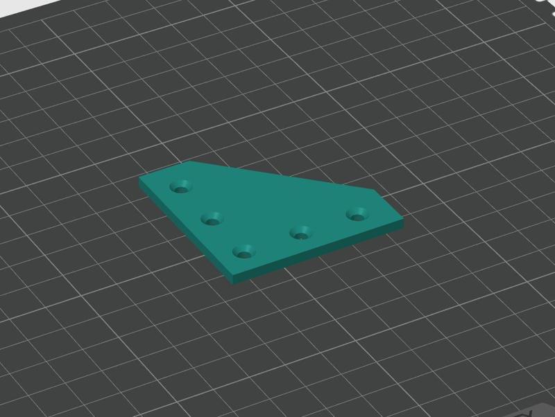 L 90 Degree Joining Plate Corner 1515