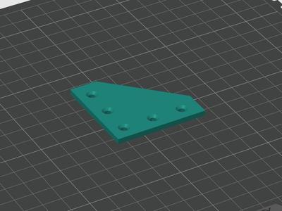 L 90 Degree Joining Plate Corner 1515