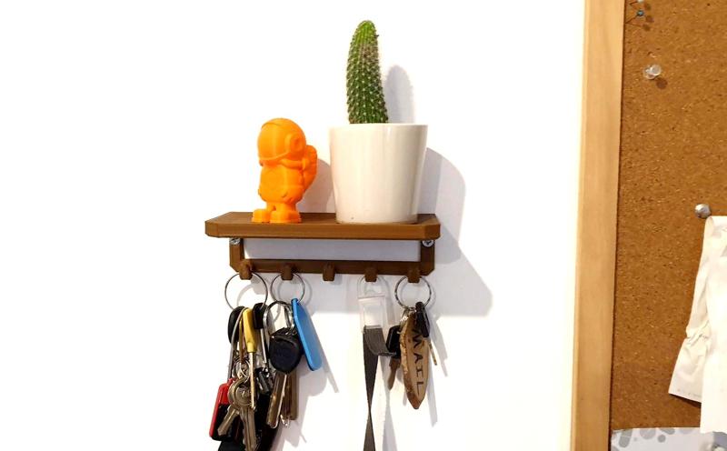 Key shelf hanger