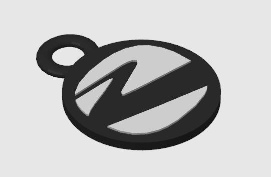 zero motorcycles key ring