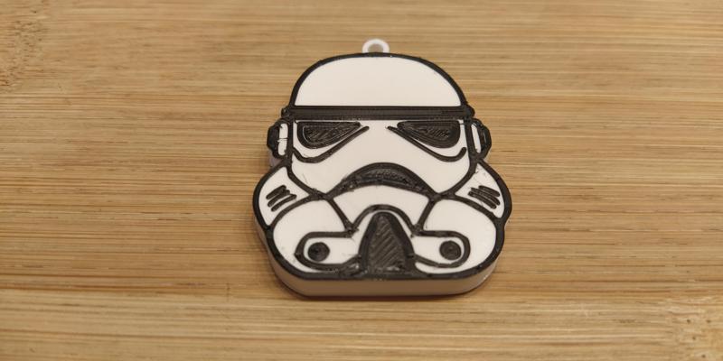 Storm Trooper Keychain
