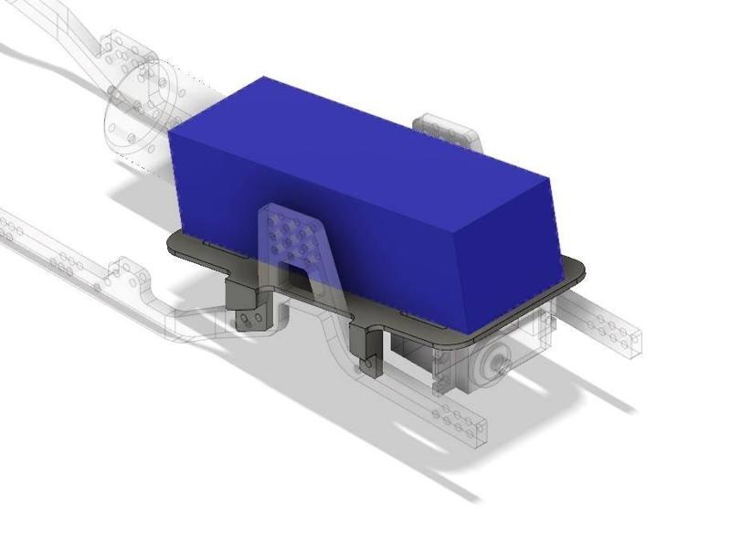 Redcat everest gen 7 front center batterymount