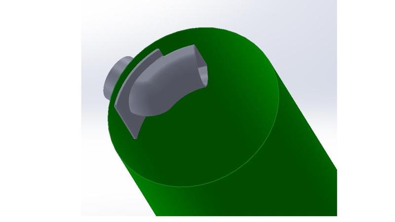 Ansaug Zyklon für  Record Power DX1000 Saugtonne