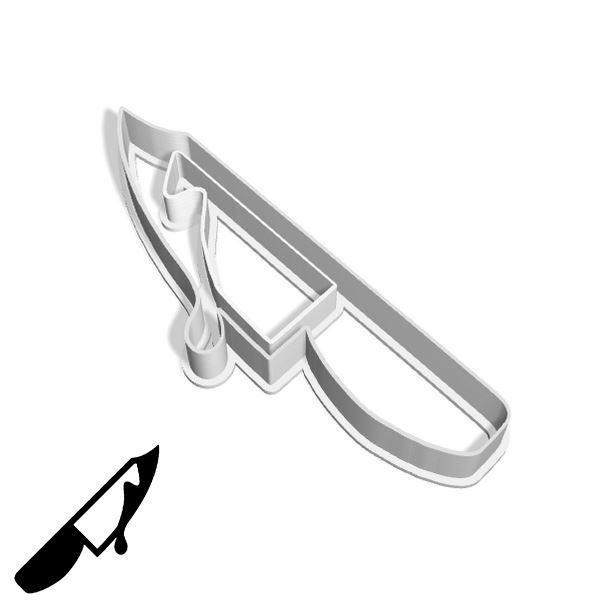 Halloween cookie cutters - knife (style 1)