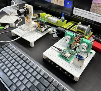 MotorGo + Gridfinity Test Stands