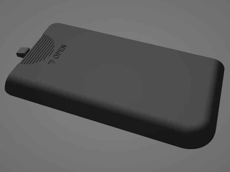 Walkman battery cover