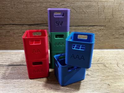 Battery Crate Batterie Box AA / AAA / 9V / CR2025 / CR2032