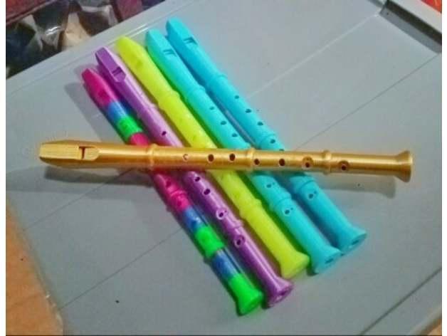 Recorder flute