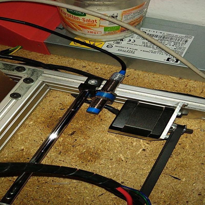 Inductiv Endstop Y Axis / Heatbed for PK8