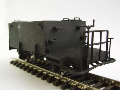 H0m Unkrautbekämpfungswagen der SHE (Blümchentod)