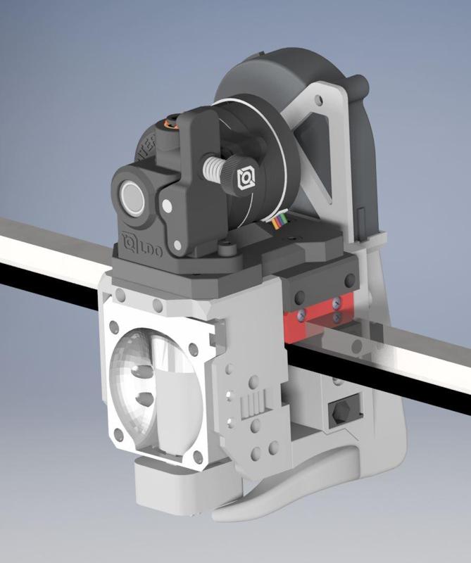 Remixed EVA3 toolhead for Tronxy D01