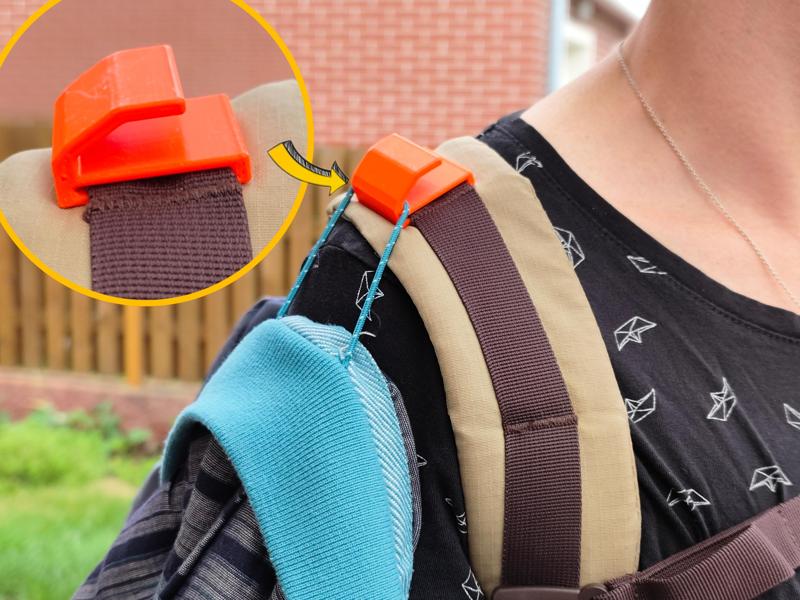 StayPut Backpack Hook