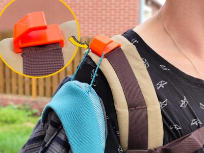StayPut Backpack Hook
