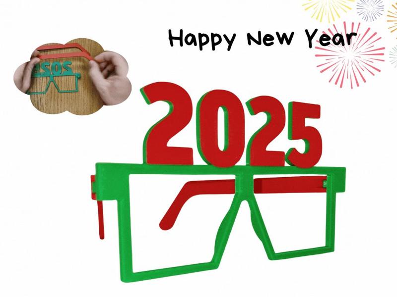 New Year 2025 Glasses