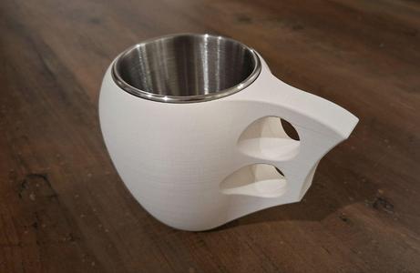 Modern "Kuksa" / engine cowling shaped Mug