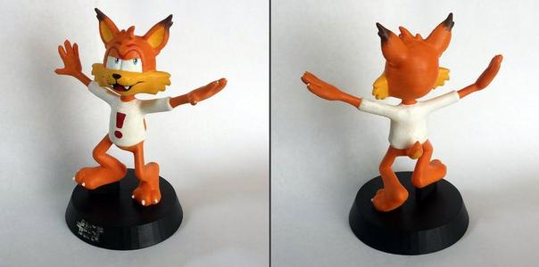 Bubsy Sculpture