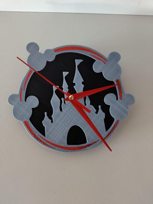 Clock Disneyland Castle