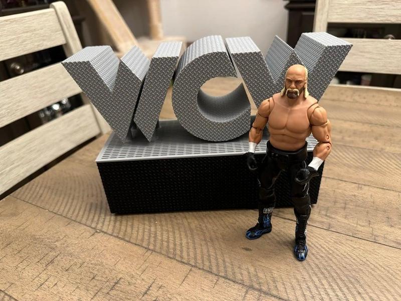 WCW Nitro Entrance Signs 1:12 Scale