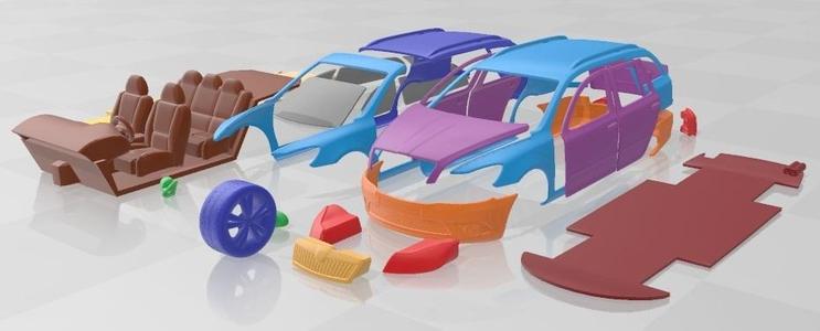 Skoda Octavia RS Combi 2010 Printable Car