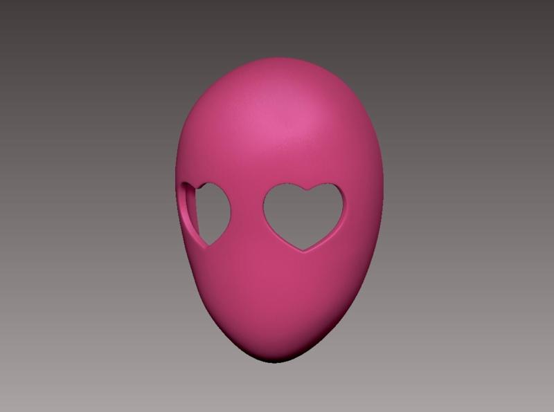 Heart Eyes Mask
