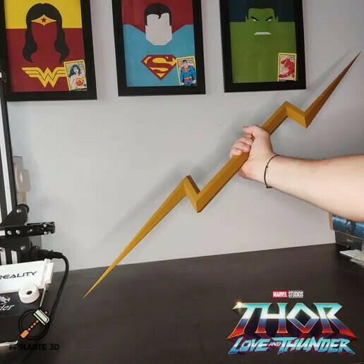 Zeus Thunderbolt - Thor: Love and Thunder  ⚡