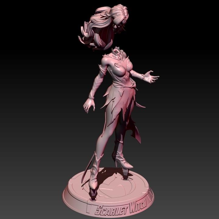 Scarlet Witch - Phoenix Chaos-(Marvel Comics) | CARTOON FIGURE | MARVEL UNIVERSE | MARVEL RIVALS |MARVEL FIGURE