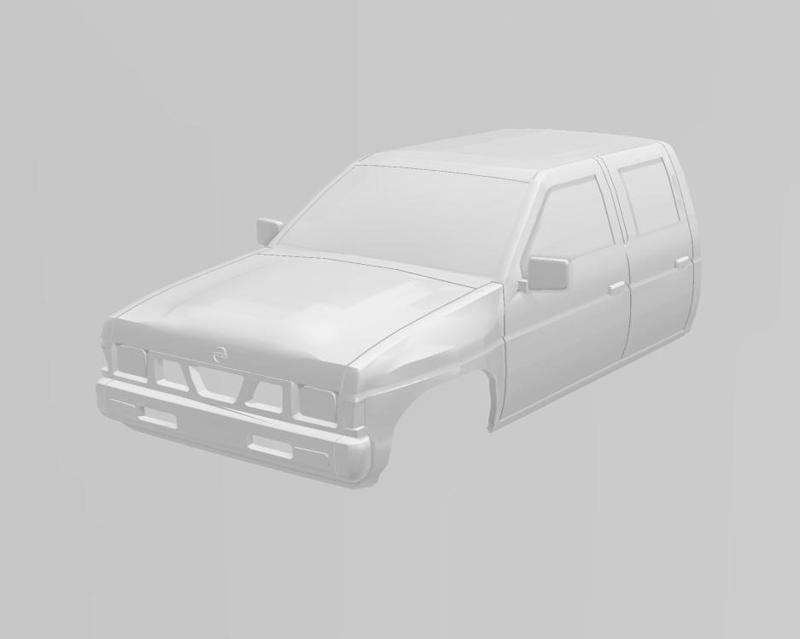 Nissan D21 Double Cab (Cab Only) 1:24 & 1:25 Scale (Nissan Hardbody)
