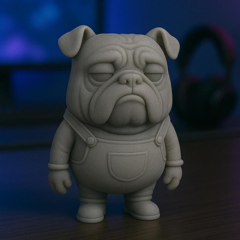 English Bulldog Minion STL