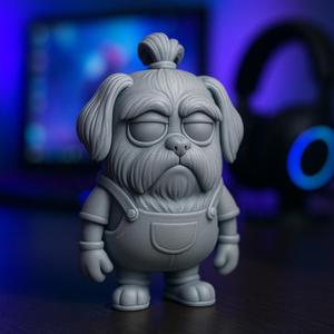 Minion Shih Tzu STL