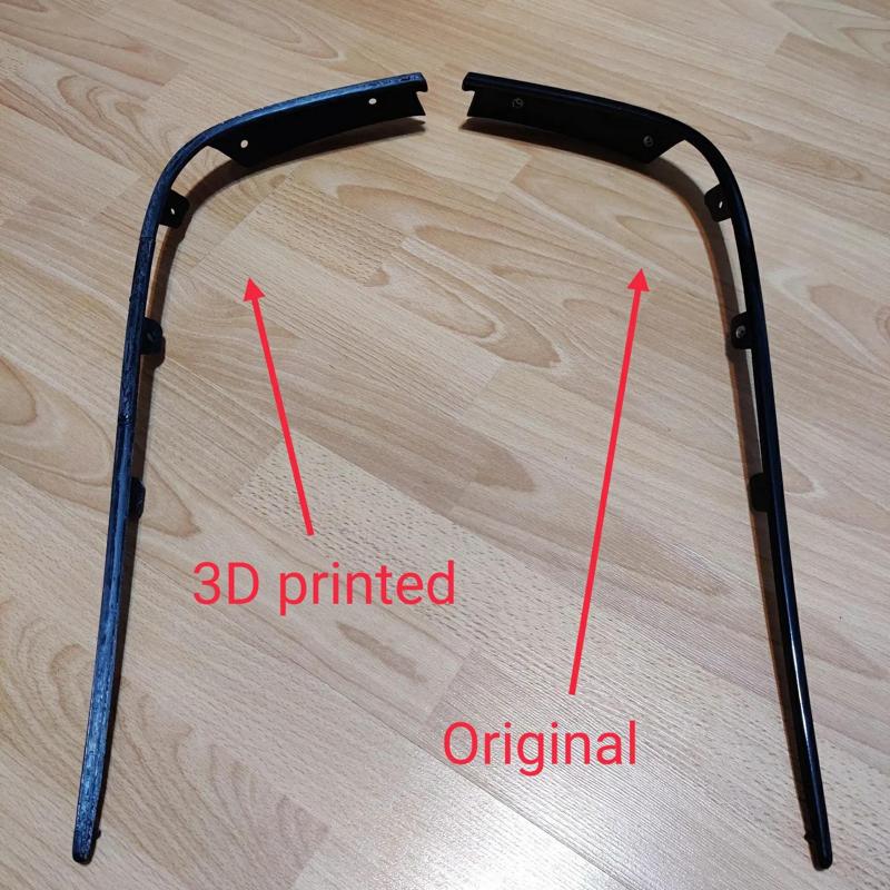 Mercedes CLS 63 AMG W218 Front Bumper Right (passenger side) Side Spoiler A2188850900