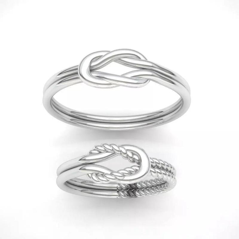 two rings ready for 3d print