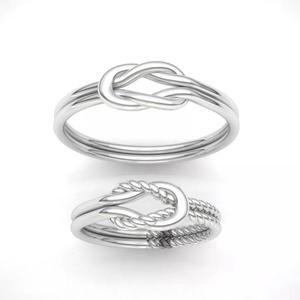 two rings ready for 3d print