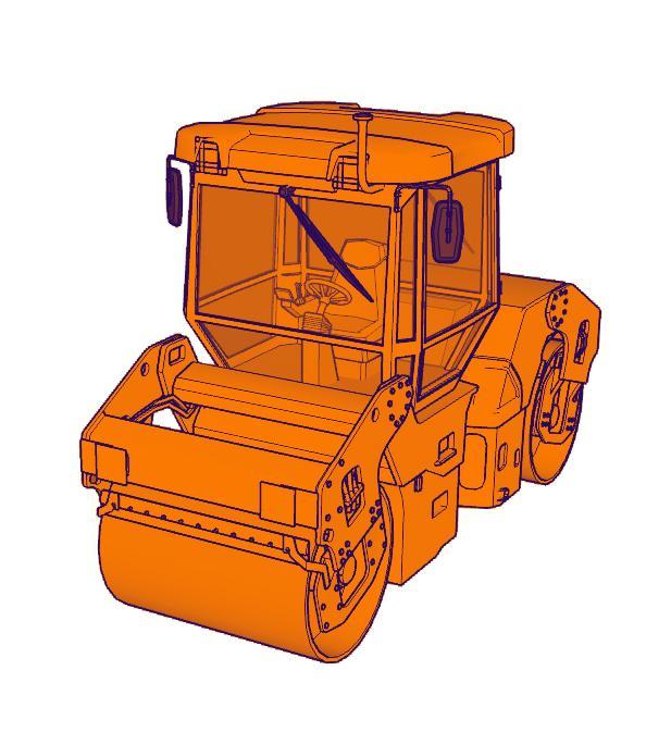 DYNAPAC CC2200 Tandemroller