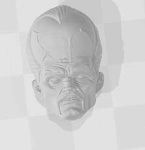 1/12 gi joe classified, marvel legends style head..the leader